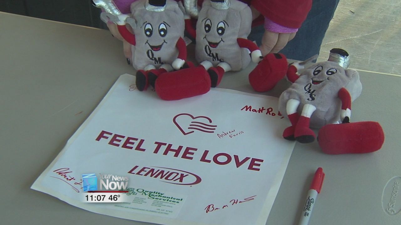 Feel the love charity gives furnace to Delphos Family